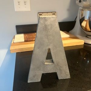 Anthropologie decorative letter “A”